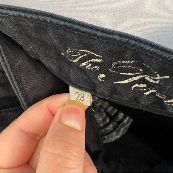 Juicy Couture The Penelope Skinny Jeans Size 28 Stretch Low Rise Black Wash - Picture 4 of 5